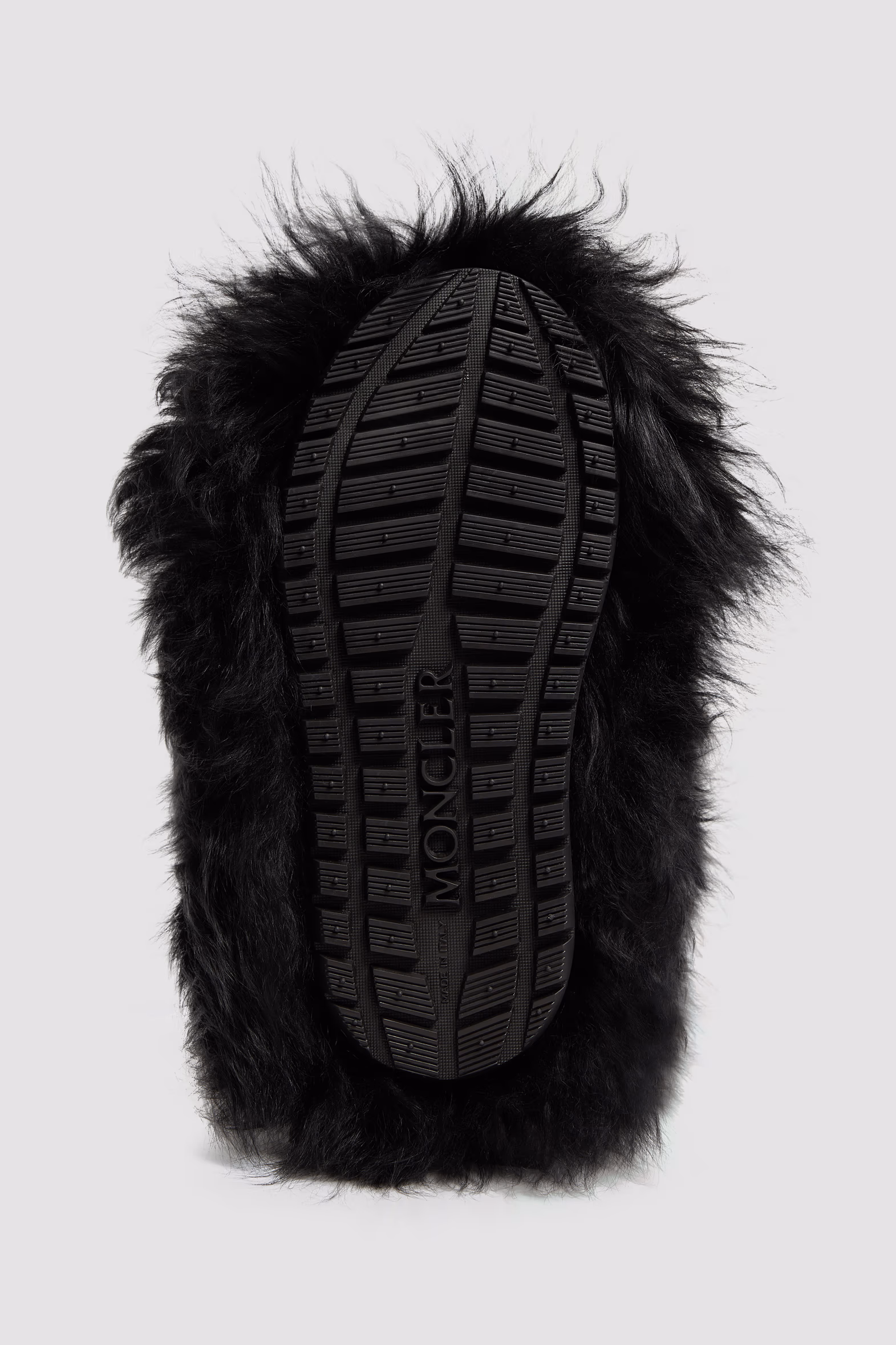 Gaia Low Shearling Boots Women Black Moncler 6